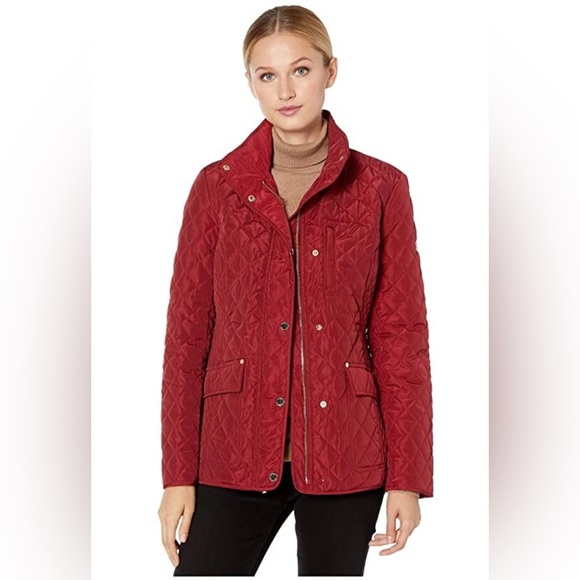 MICHAEL Michael Kors Short Quilt jacket
Women’s size Small
Color: Burnt Red - Picture 2 of 8